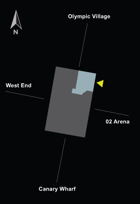 Top View - West India Quay Apartments - A203