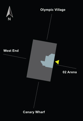 Top View - West India Quay Apartments - A304