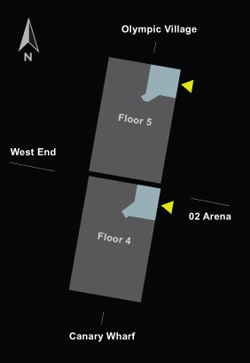 Top View - West India Quay Apartments - A403