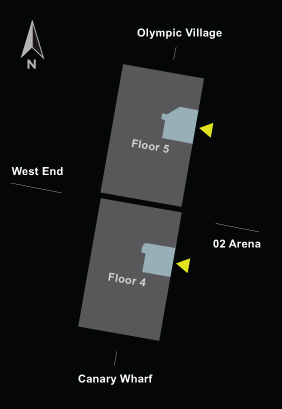 Top View - West India Quay Apartments - A404