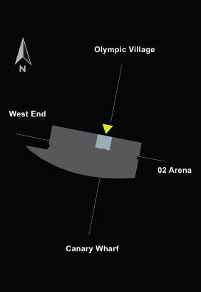 Top View - No. 1 West India Quay - 2809